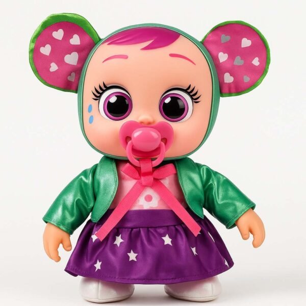 Crying & Interactive Baby Doll – Singing, Dancing, Talking & More - Image 1