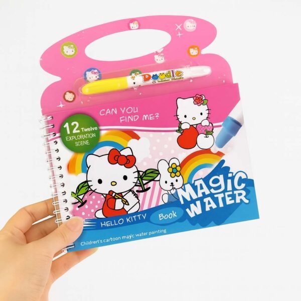 Magic Water Book with Pen - Image 1