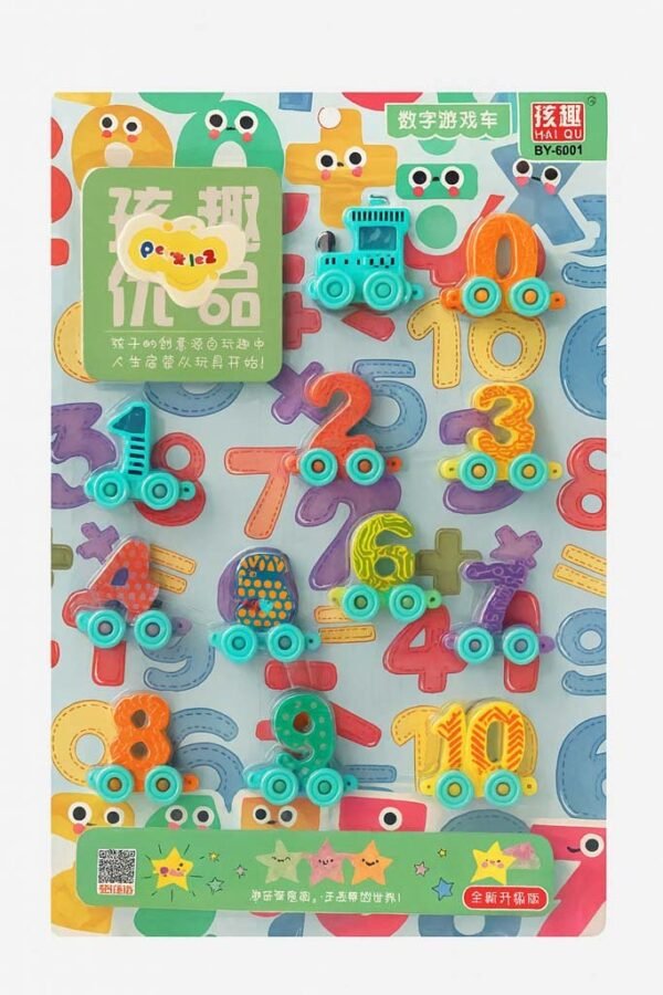 Number Train Rolling Set – Learn & Play with Moving Digits! - Image 1