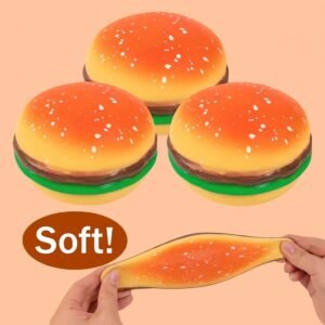 Squishy Toy (burger) - Stretch & Squeeze Burger Toy