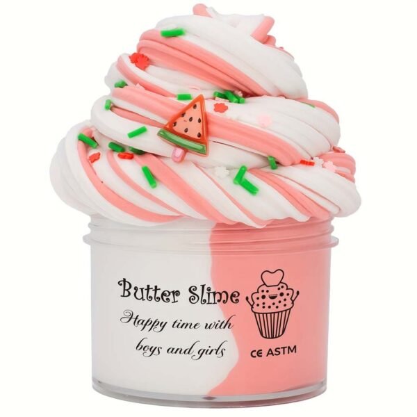 Butter Slime – Soft & Stretchy Play Slime - Image 1
