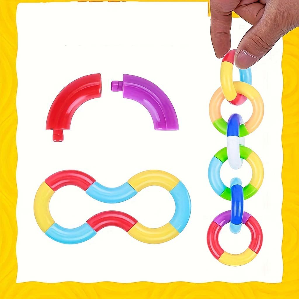 1-57.jpg Multi Colour Plastic Twister Toy (4 pieces) - Image 1