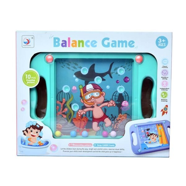 Balancing Maze Game with 10 Scene Cards - Image 1