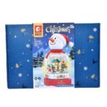 Snowman House Rotating Music Box With Night Light