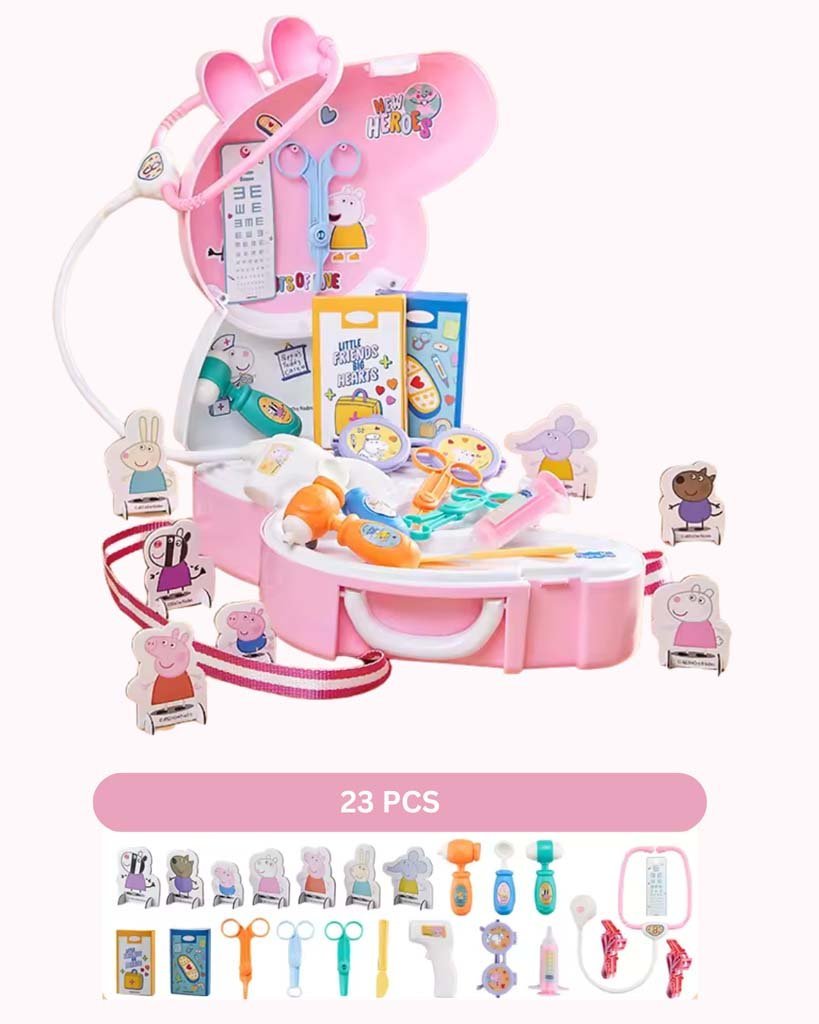2-10.jpg Peppa Pig Doctor Backpack – Medical Kit for Kids - Image 2