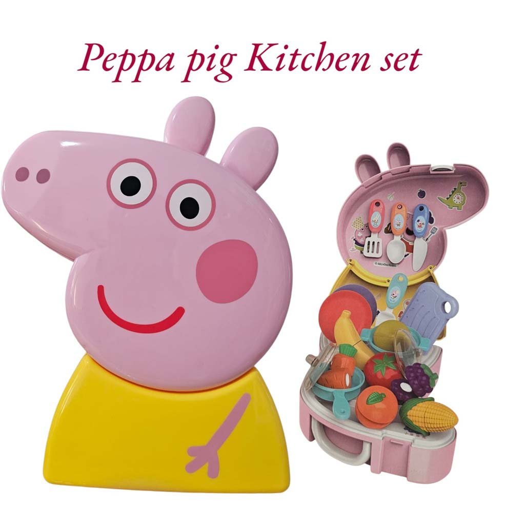 2-11.jpg Peppa Pig Kitchen Backpack – Cutting Food Playset for Kids - Image 2