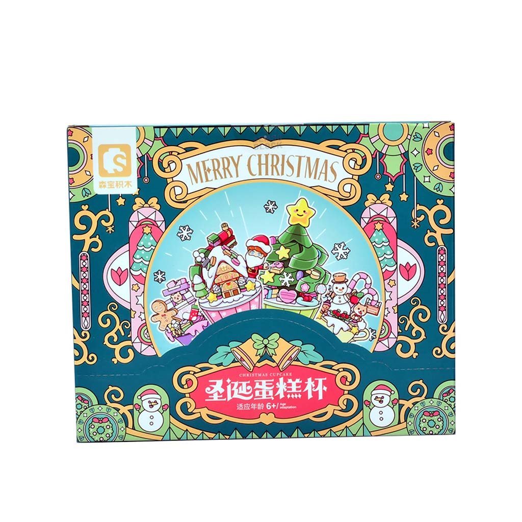 2-21.jpg Christmas Cupcake Surprise Set – 4 Festive Variants - Image 2