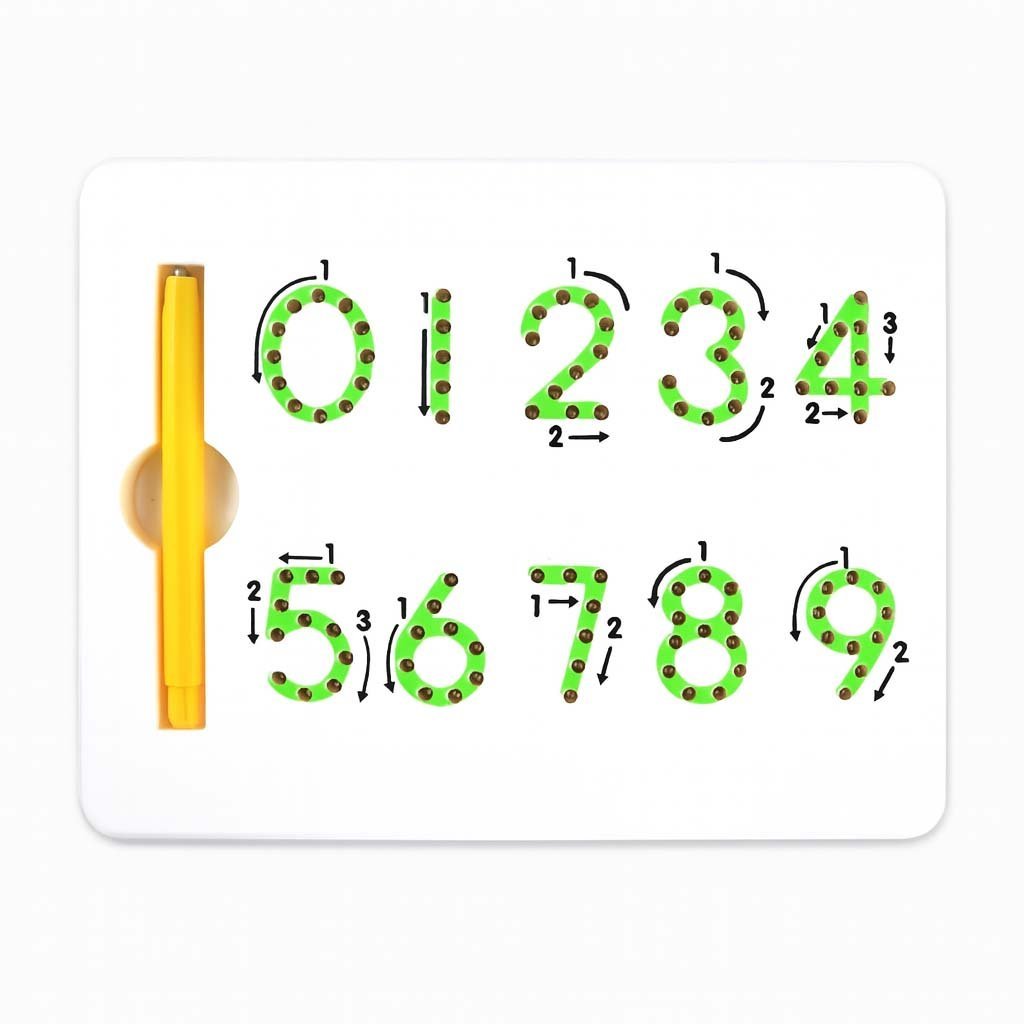 2-23.jpg Magnetic Number Board with Smooth Steel Ball - Image 2
