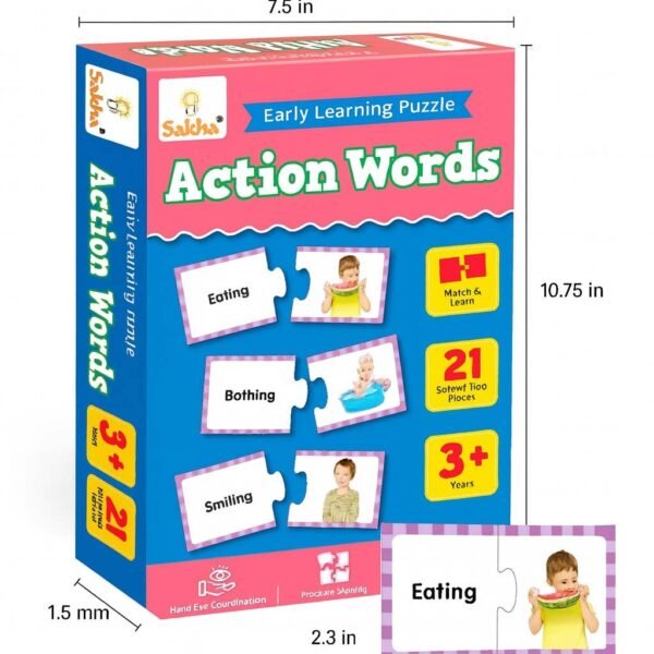 Puzzle - Actions Words - Image 2