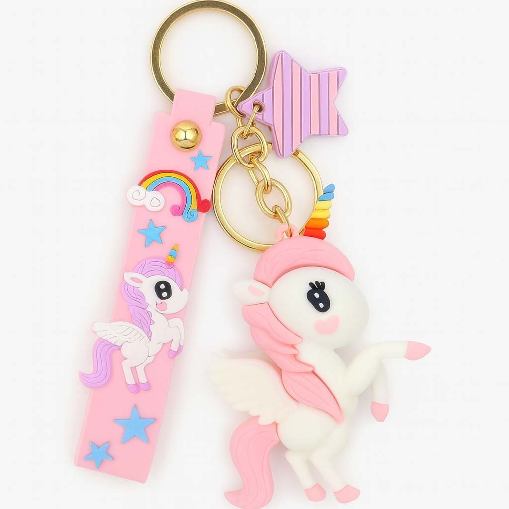 2-67.jpg Unicorn Key Chain - Image 3