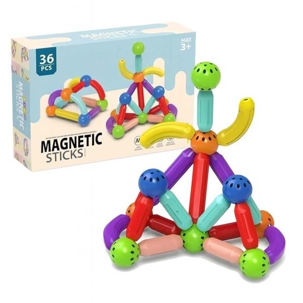 Children’s Magnetic Stick STEM Toy - Image 2