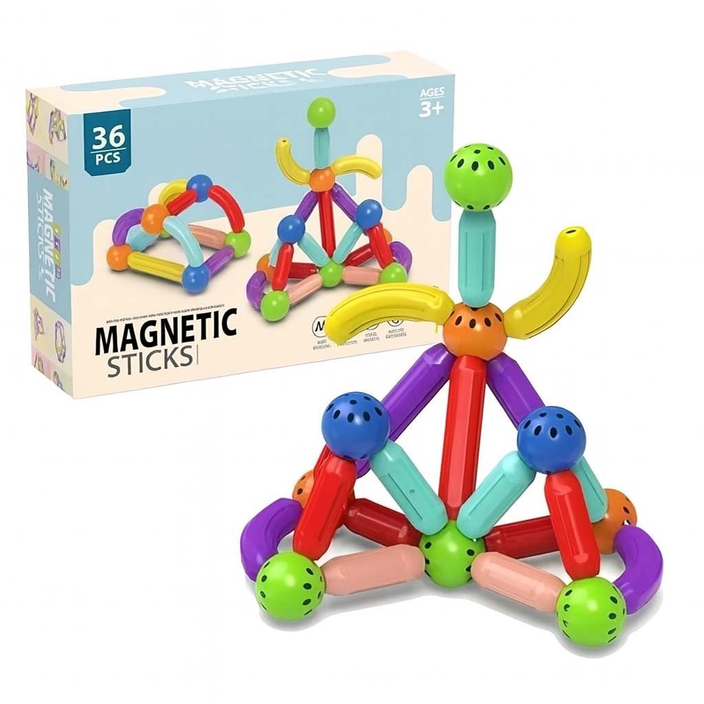2-71.jpg Children’s Magnetic Stick STEM Toy - Image 2
