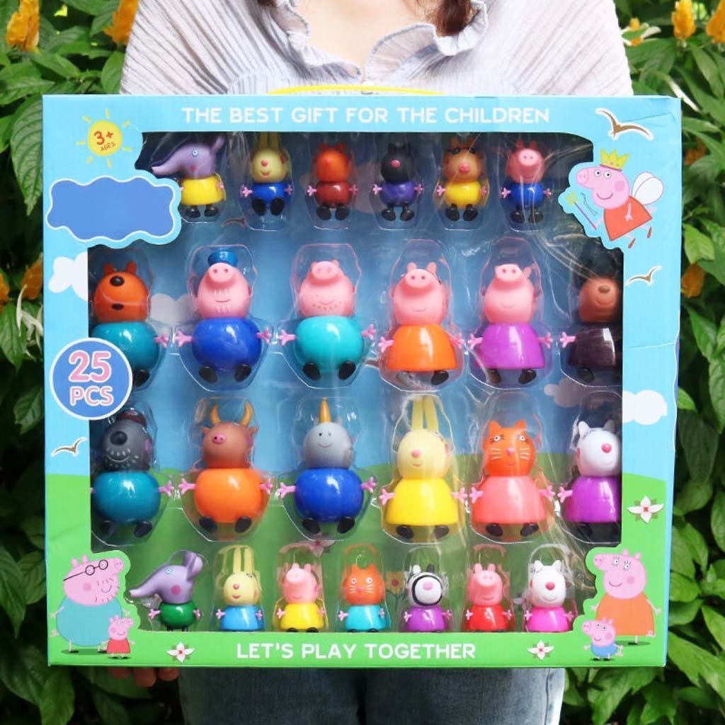 2-8.jpg Peppa Pig 25-Piece Family Set - Image 2