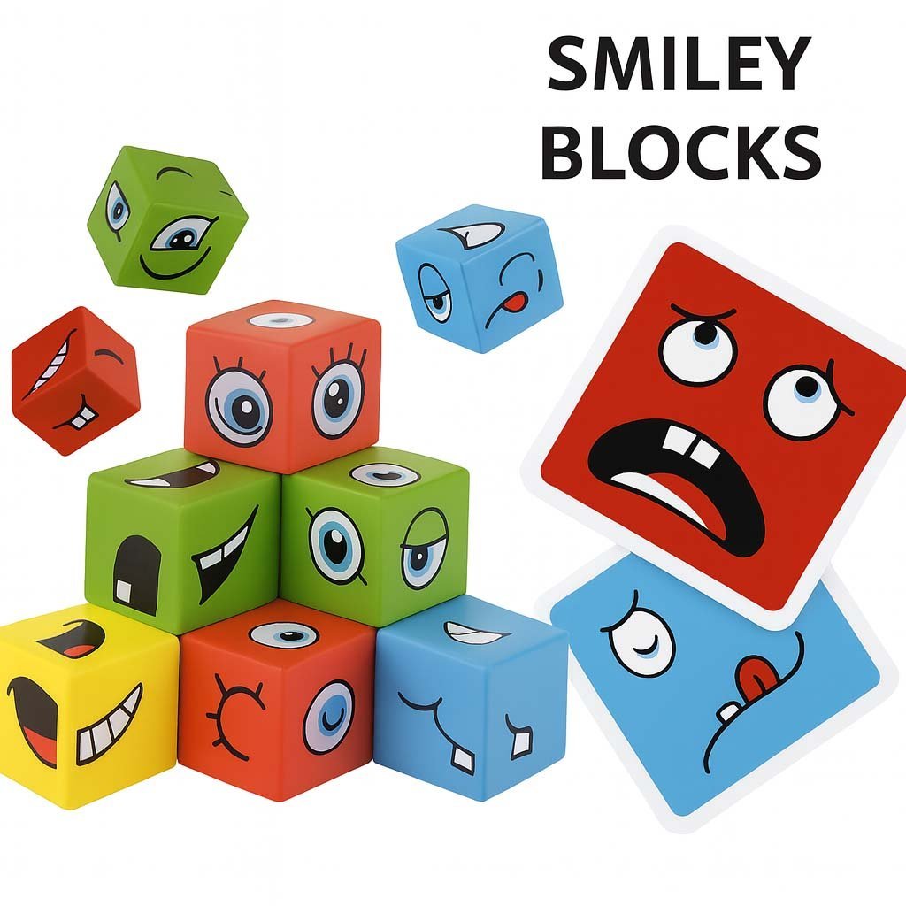 3-17.jpg Wooden Face Cube Change Puzzle – Emoji Expressions Matching Game for Kids - Image 4