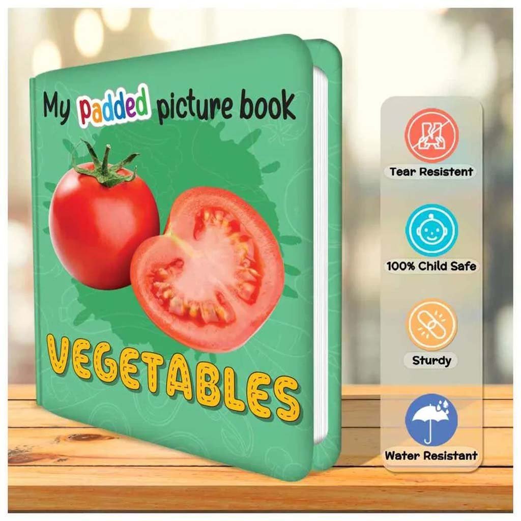 3-31.jpg My Padded Picture Book - Vegetables - Image 3