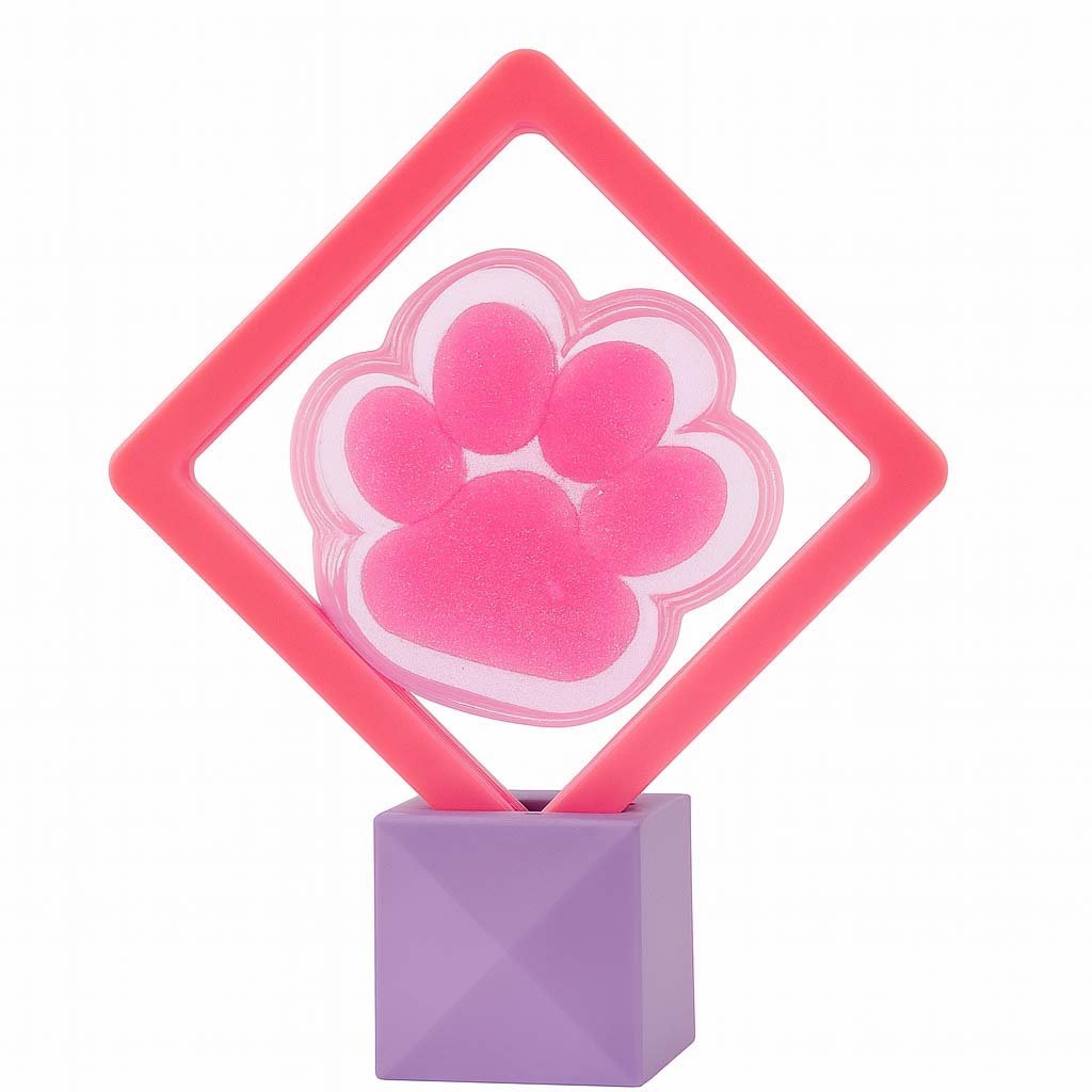 3-47.jpg Squishy Toy (Cat Paw) Blue / Pink - Image 3
