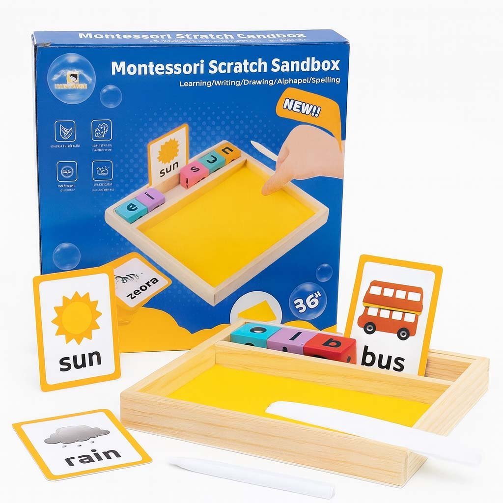 3-59.jpg Montessori Scratch Sandbox – Learning & Writing Practice Set - Image 3