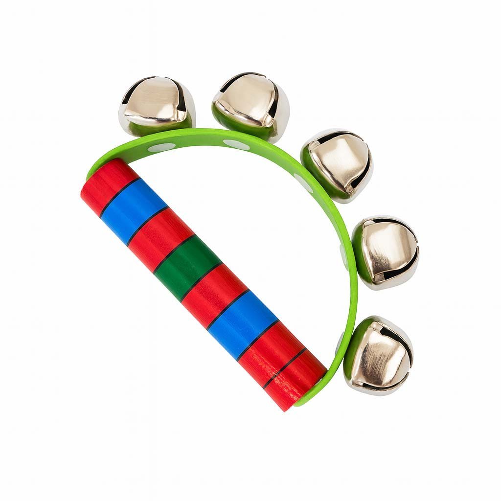 3-65.jpg Rattle – Hand Bells (Montessori Materials) - Image 3