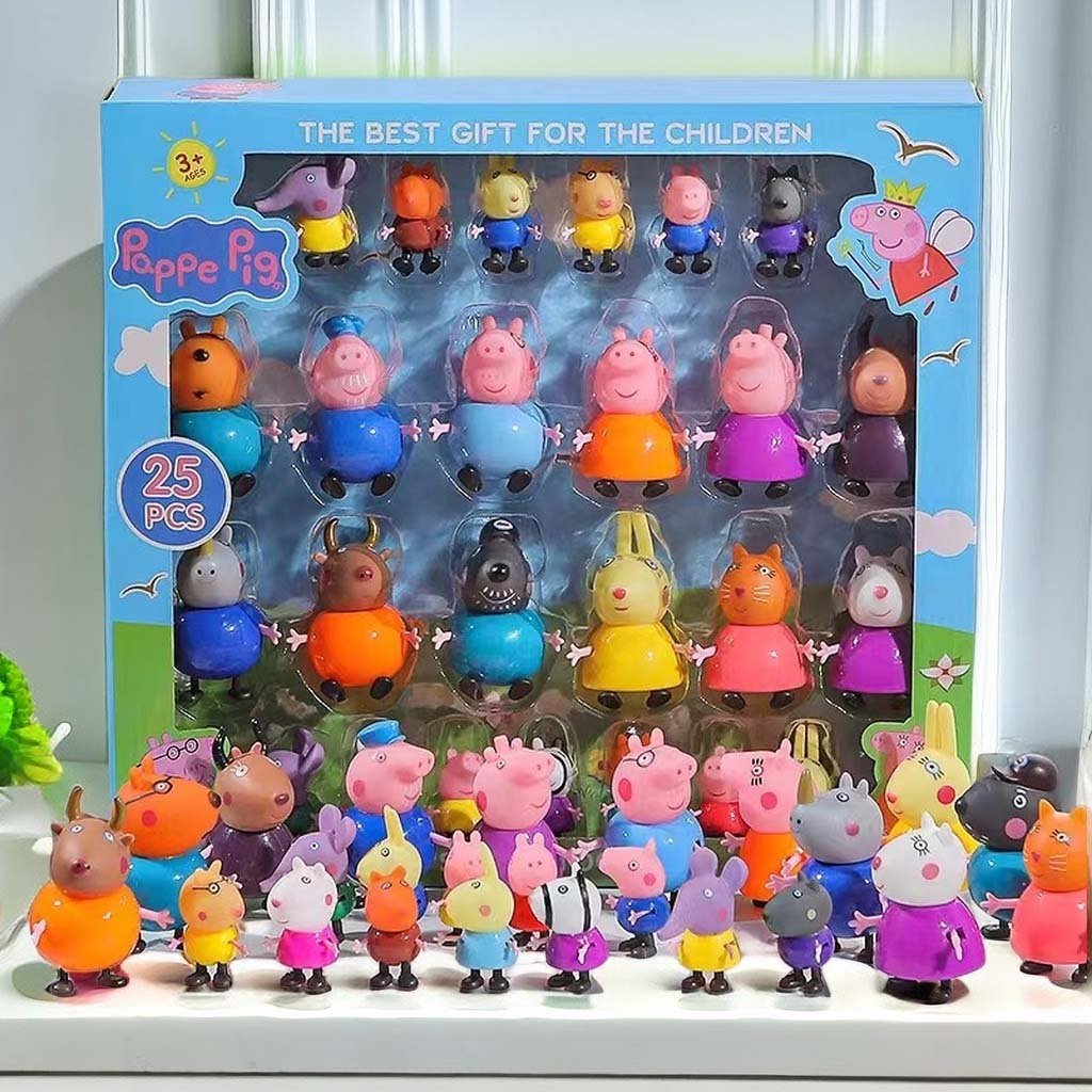 3-9.jpg Peppa Pig 25-Piece Family Set - Image 3