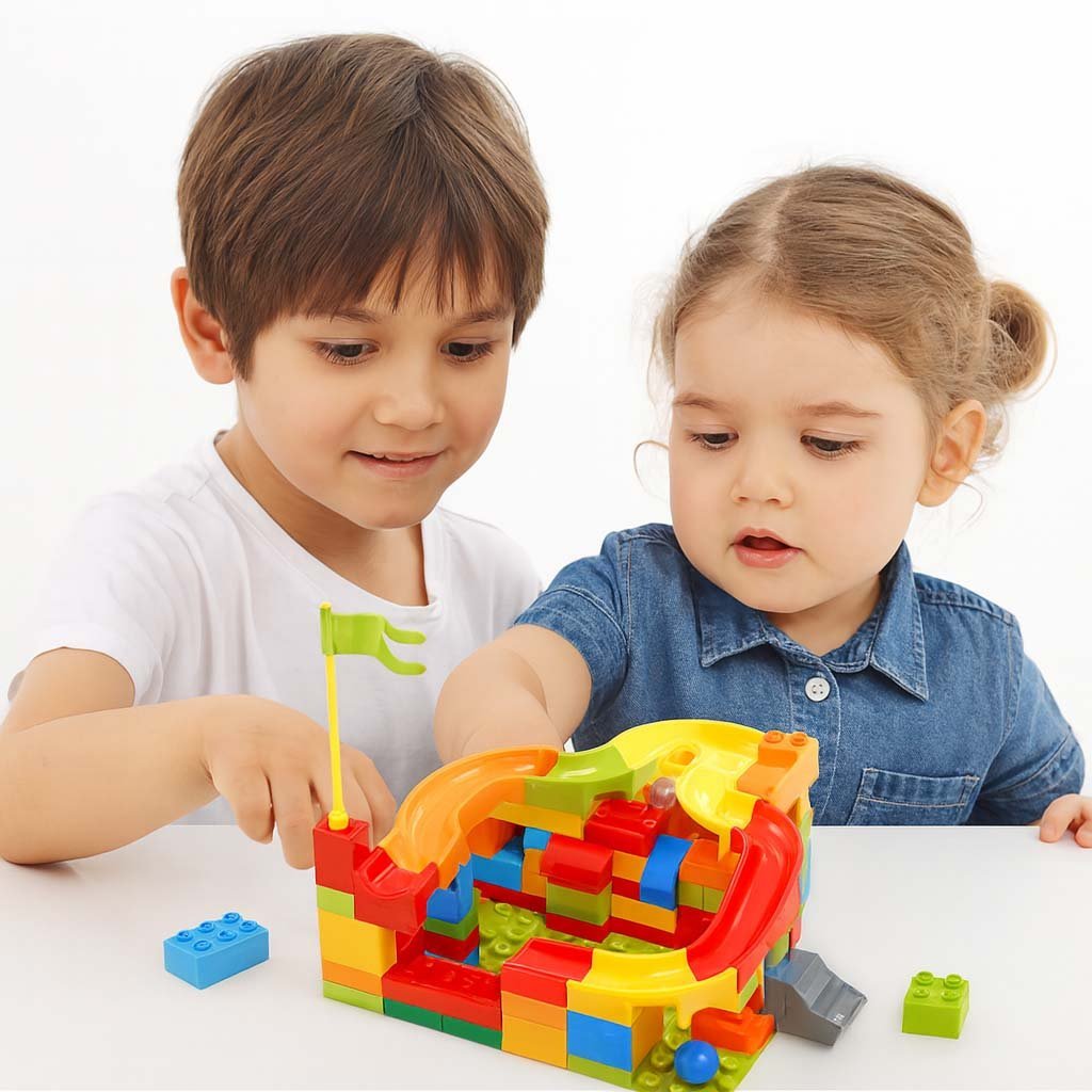 4-17.jpg Building Blocks Playset – Creative Marble Slide Track - Image 4