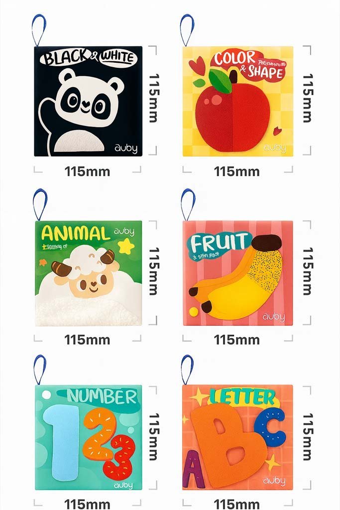 4-35.jpg Touch & Feel cloth Book Set of 6 - Image 4