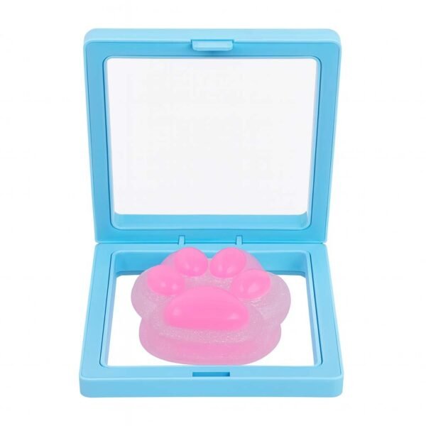 Squishy Toy (Cat Paw) Blue / Pink - Image 4