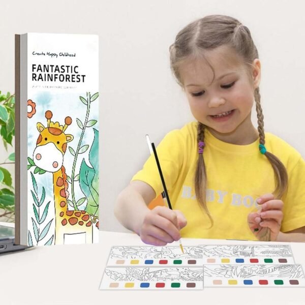 Watercolour Magic Book with Brush - Image 5