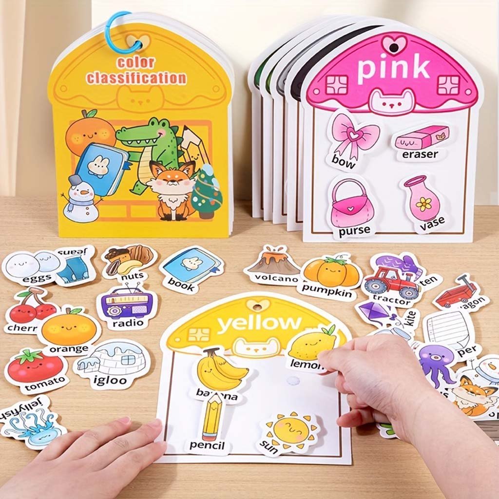 5-20.jpg Interactive Learning Magic Tape Busy book - Color Classification & Early Learning - Image 5