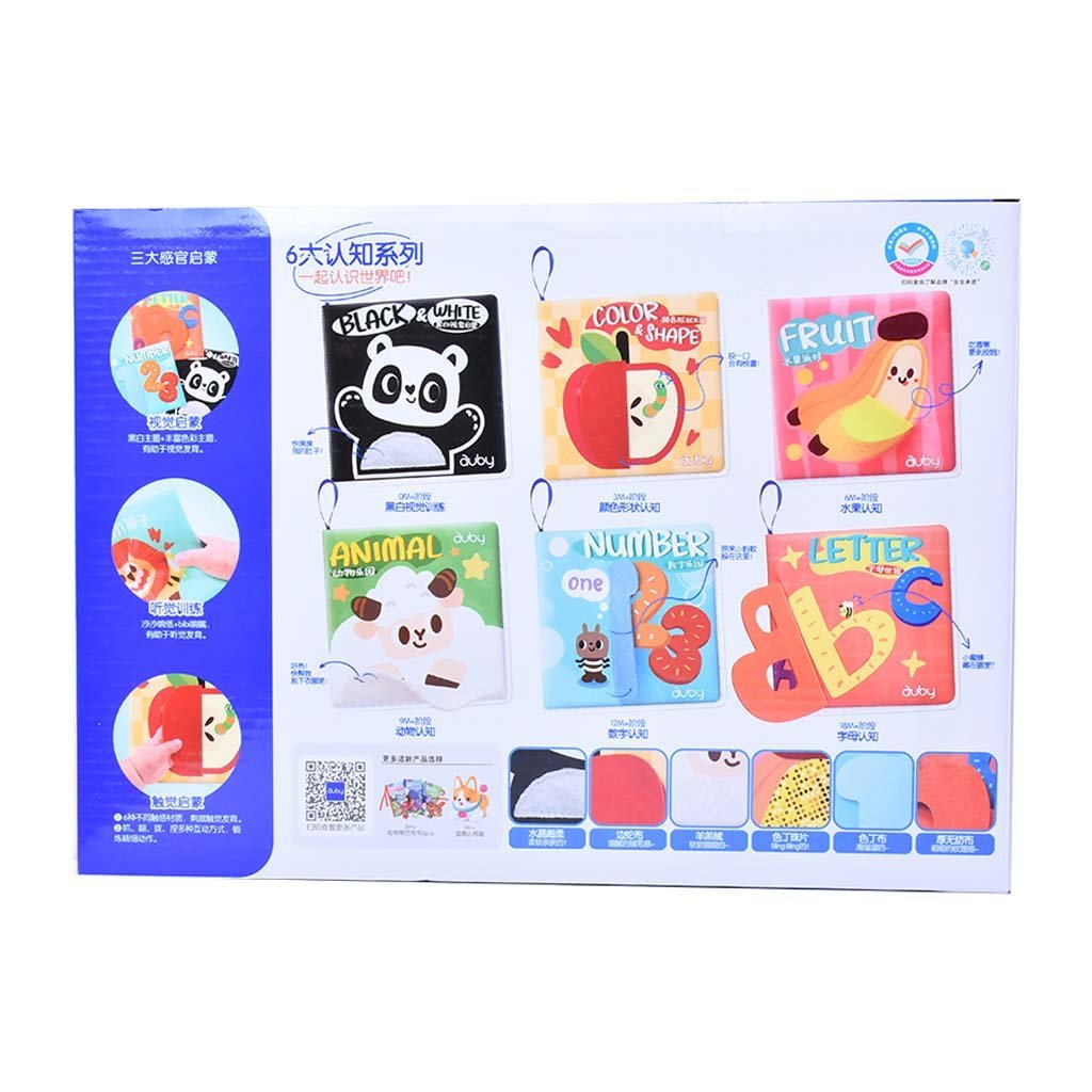 5-31.jpg Touch & Feel cloth Book Set of 6 - Image 5