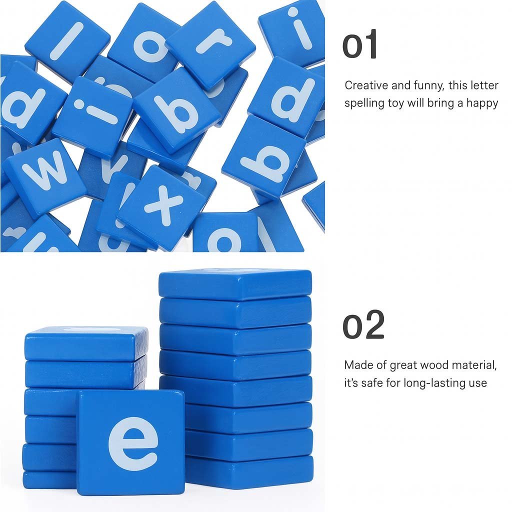 5-33.jpg Phonics Word Flashcards with Picture Illustrations & Letter Tiles - Image 5