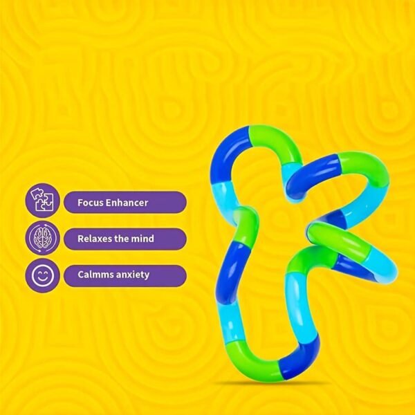 Multi Colour Plastic Twister Toy (4 pieces) - Image 5
