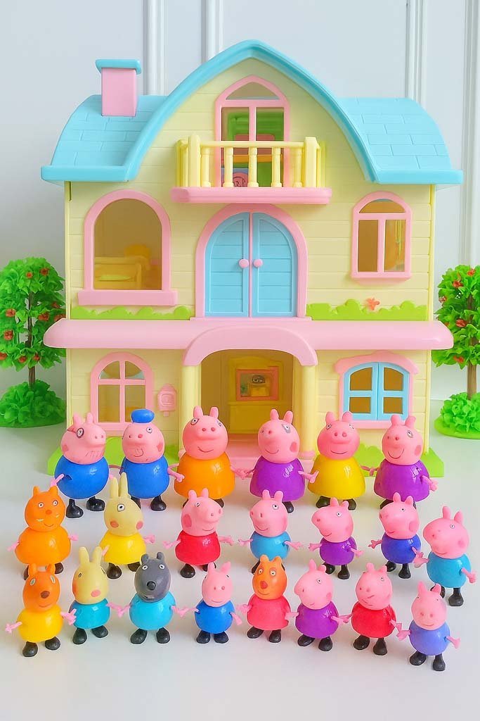 5-6.jpg Peppa Pig 25-Piece Family Set - Image 5