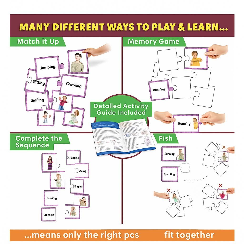 6-12.jpg Puzzle - Actions Words - Image 6