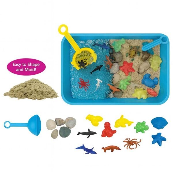 Ocean & Sand Sensory Bin Play Set – An Imaginative Play Kit for Kids - Image 6