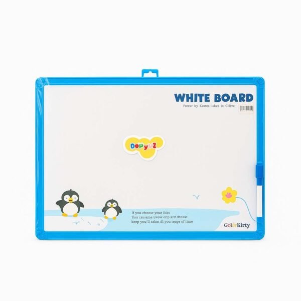 2-in-1 Alphabet Learning Board & Whiteboard for Kids - RED/BLUE/PINK - Image 6
