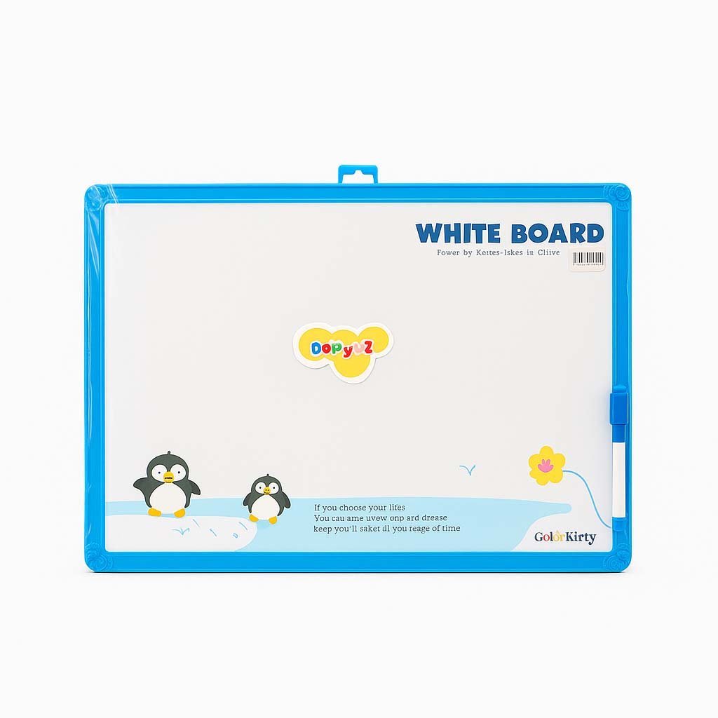 6-8.jpg 2-in-1 Alphabet Learning Board & Whiteboard for Kids - RED/BLUE/PINK - Image 6