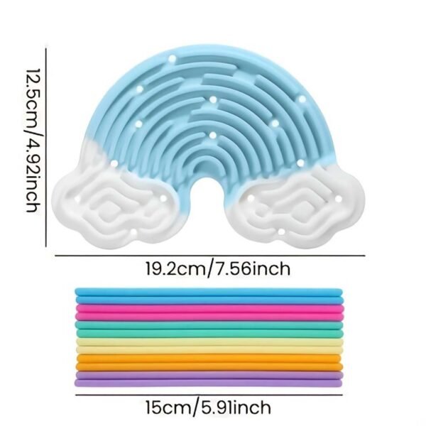 Creative Rainbow Sensory Board - Pink / Blue - Image 8