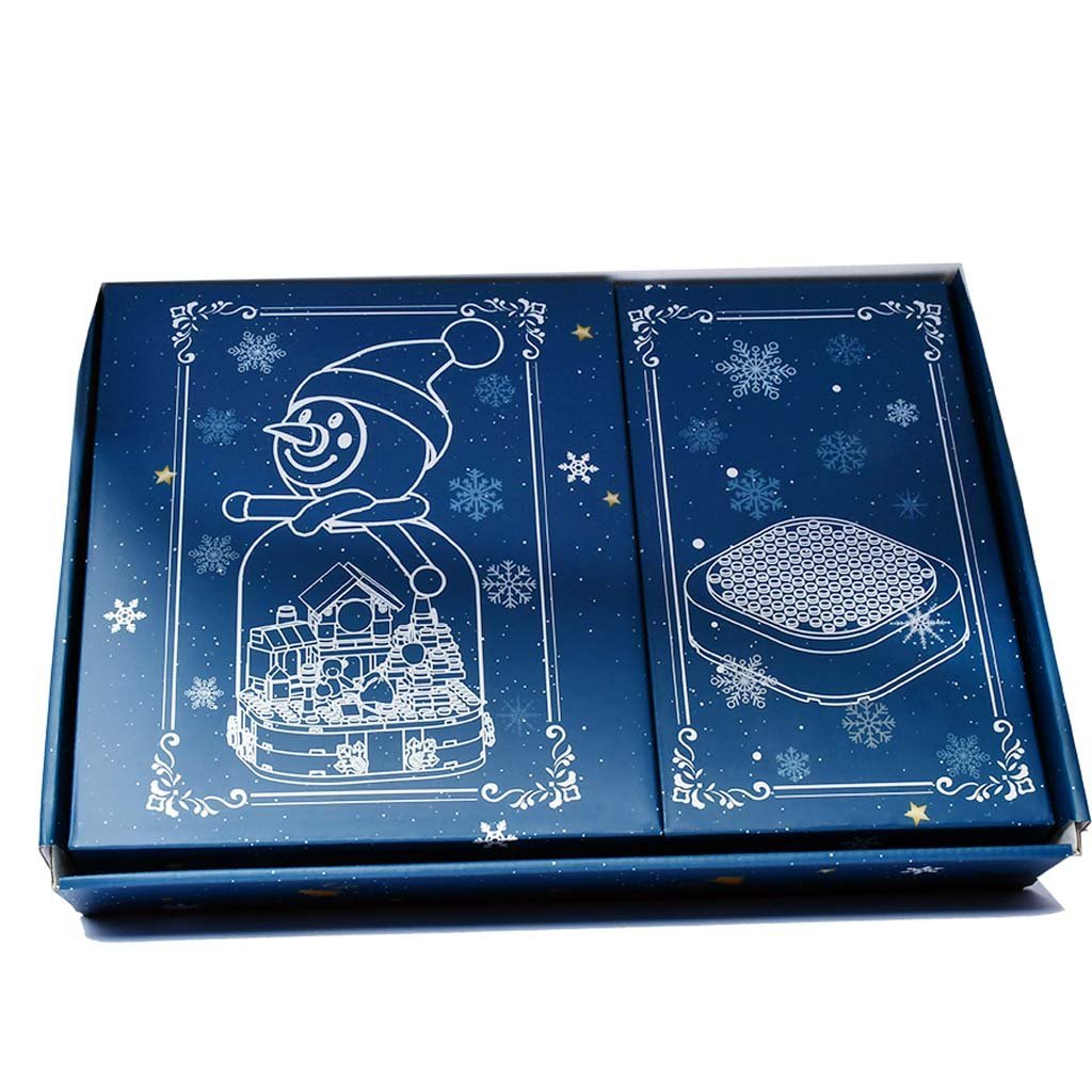 8-4.jpg Snowman House Rotating Music Box With Night Light - Image 8