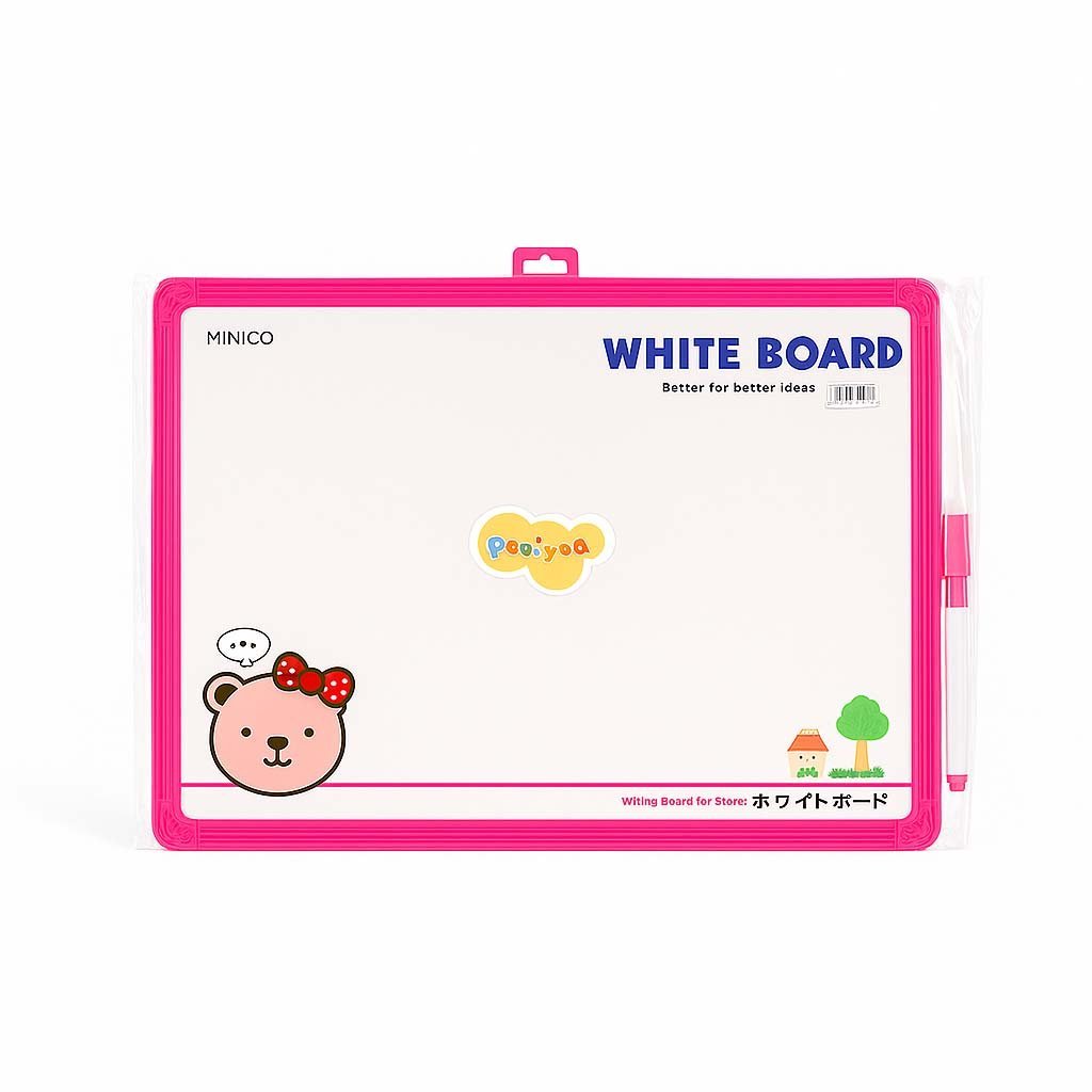 8.jpg 2-in-1 Alphabet Learning Board & Whiteboard for Kids - RED/BLUE/PINK - Image 8