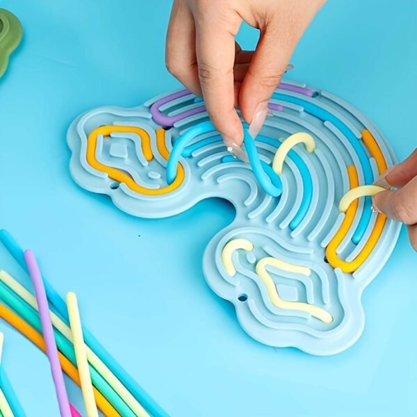 Creative Rainbow Sensory Board - Pink / Blue - Image 9